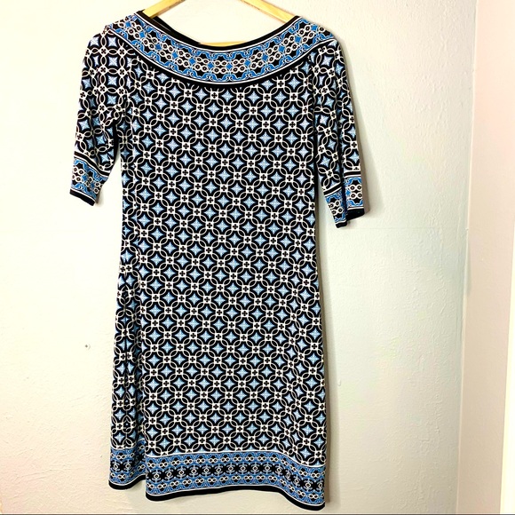 Max Studio Geometric Print Dress - Picture 2 of 5